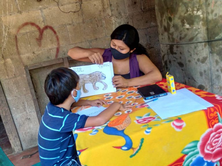 visita niños comunidades